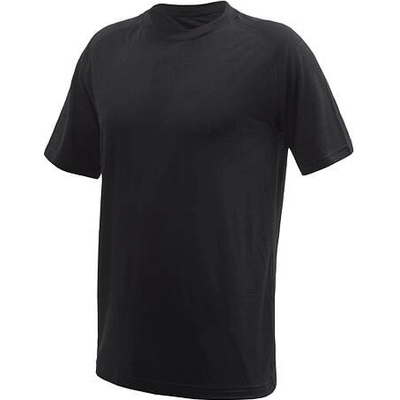 Sensor Merino Active No Logo Pánské kr. rukáv Black