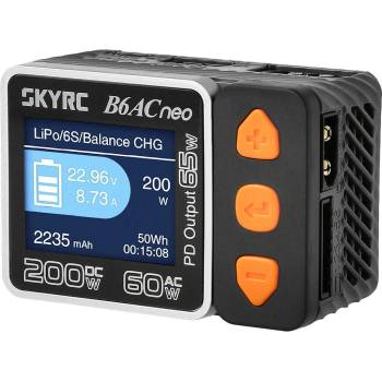 SKYRC Зарядно устройство за липо батери SkyRC B6AC Neo LiPo 1-6s SK100200-01 (SK100200-01)