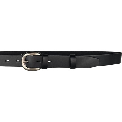 Penny Belts kožený opasek 30-308-63 černý