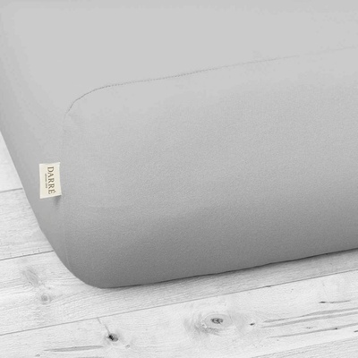 Darré Jersey prostěradlo new collection stříbrné 90x220x30