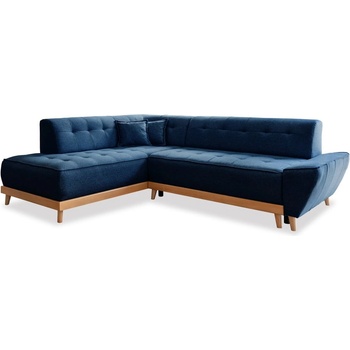 Miuform Морскосин ъглов разтегателен диван ляв ъгъл, Dazzling Daisy - Miuform (Dazzling Daisy HAEECL-2QBKR LA79)