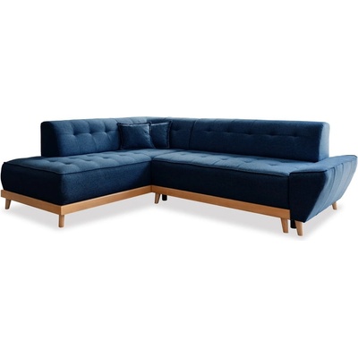 Miuform Морскосин ъглов разтегателен диван ляв ъгъл, Dazzling Daisy - Miuform (Dazzling Daisy HAEECL-2QBKR LA79)