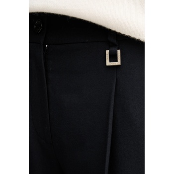 JOOP! Панталон Joop! в тъмносиньо с широка каройка, с висока талия 30048839 (30048839)