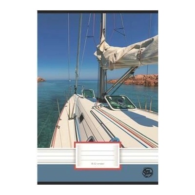 OPTISCHOOL Sešit Sailboat 81 32 A4 linkovaný