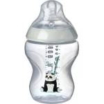 Tommee Tippee Шише за хранене Easi-Vent 0м+, 260 мл, с декорация ПАНДА