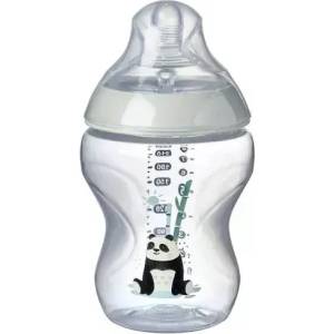 Tommee Tippee Шише за хранене Easi-Vent 0м+, 260 мл, с декорация ПАНДА