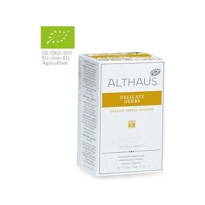 Althaus Čaj bylinný BIO Delicate Herbs 20 x 1,75 g