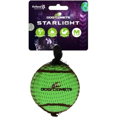 Dog Comets Starlight plovoucí tenisák zelený 6 cm