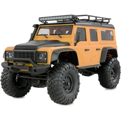 AMEWI Trade e.K. RC Crawler AMXRock D90 Scale 4WD RTR LED rampa oranžový 1:16