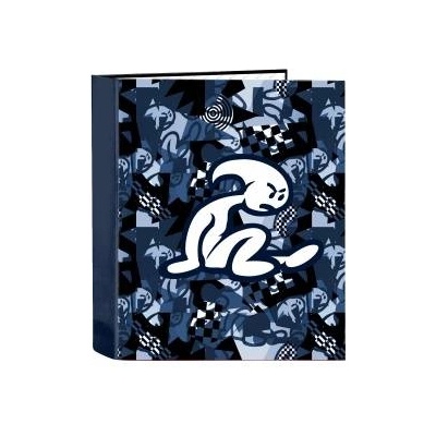 El Niño Папка с пръстени El Niño Navy Морско син A4 27 x 33 x 6 cm