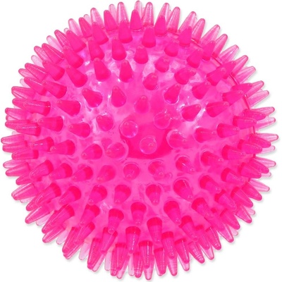 Dog Fantasy míček pískací růžová 7 cm