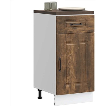 vidaXL Кухненски шкаф, "Kalmar", опушен дъб, инженерно дърво (853472)