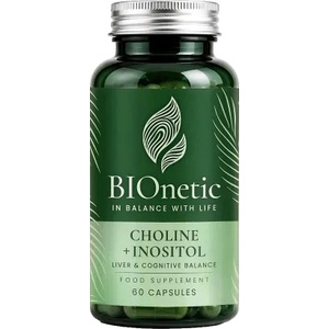 BIOnetic Choline + Inositol, 60 капсули, BIOnetic (7939-00)