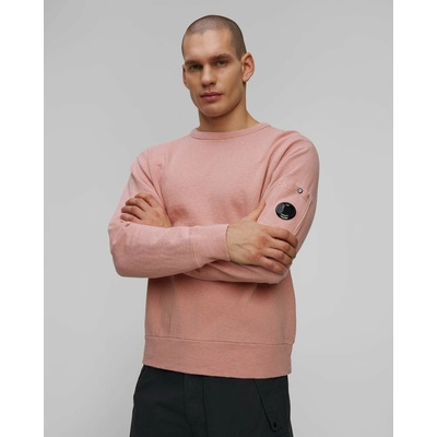 C.p. Company Malfilè Fleece Crewneck Sweatshirt Ružová
