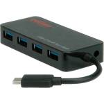 Roline USB HUB 4xUSB3.2, USB-C, Ext. power, Roline 14.02. 5035 (14.02.5035)