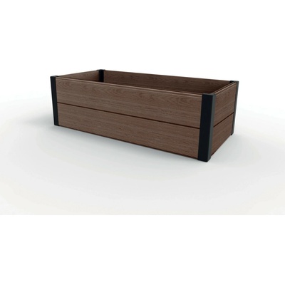 Keter Vyvýšený záhon Maple Trough hnědý 106 x 50 x 32 cm