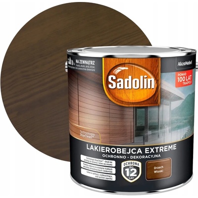 Lazura na dřevo Sadolin 2,5 l ořech satyna