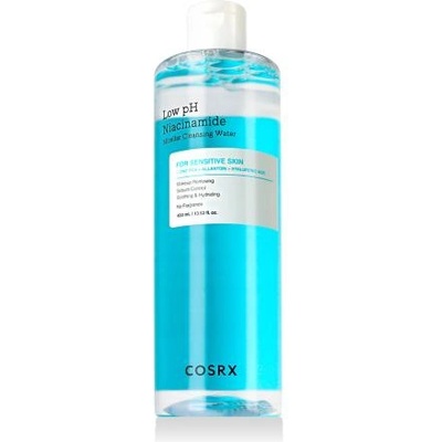 COSRX Low pH Niacinamide Micellar Cleansing Water 400 ml мицеларна вода за чувствителна кожа унисекс