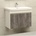 Inter Ceramic Конзолен PVC шкаф ICP 8365 с умивалник, 80.5x46x63см (8365)
