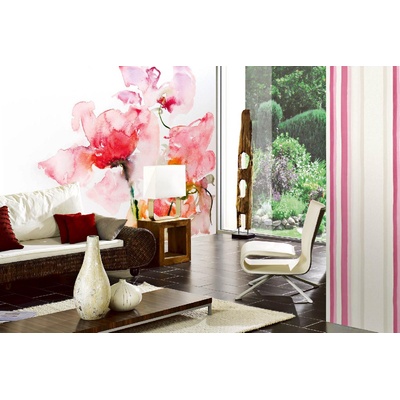 DIMEX ART Самозалепваща се флизелинова фототапета картина - акварелни цветя 375 x 250 см
