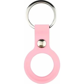 JC Силиконов ключодържател за Apple AirTag - JC AirTag Silicone Keyring (розов)