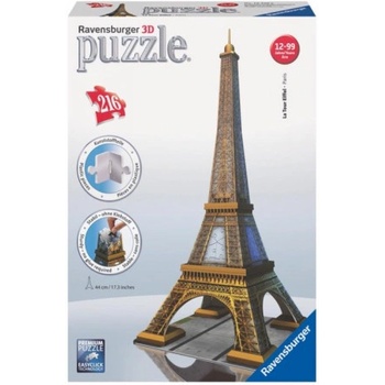 Ravensburger 3D puzzle Eiffelova veža Vlajková edice 216 ks