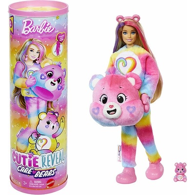 Mattel Barbie Cutie Reveal Barbie a starostliví medvídci série 2 - růžová