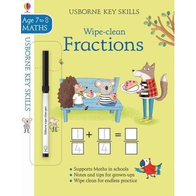 Wipe clean Fractions 7-8