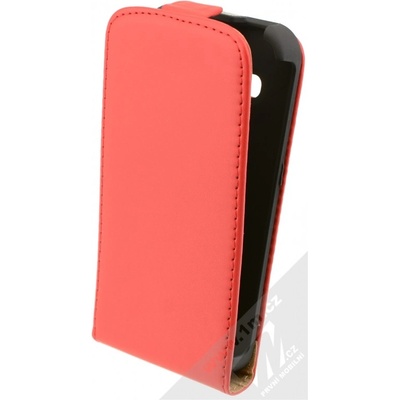 Pouzdro SLIGO Elegance SAMSUNG G386 Galaxy Core LTE červené