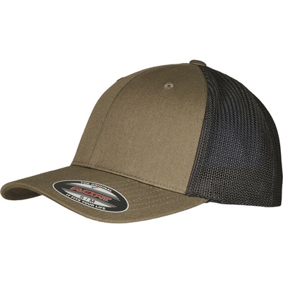 Flexfit Trucker Recycled Mesh olive/black olivová/čierna