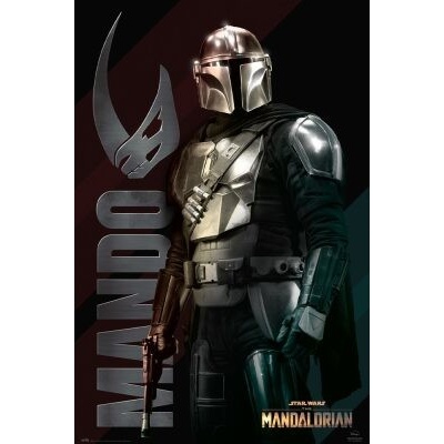 Plakát 61x91,5cm Star Wars: The Mandalorian - Mando