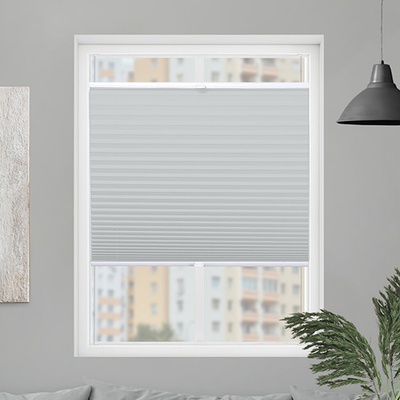 FOA Plisé roleta, s profilom Classic, Blackout, Perlová, P 957 100 x 20 cm