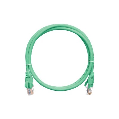 Nikomax NMC-PC4UE55B-010-C-GN Patch UTP CAT6 LSZH 1m zelený