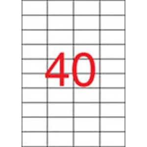 APLI Етикет, универсален, 52, 5x29, 7 mm, APLI, 20000 етикета/пакет 01778 (01778)