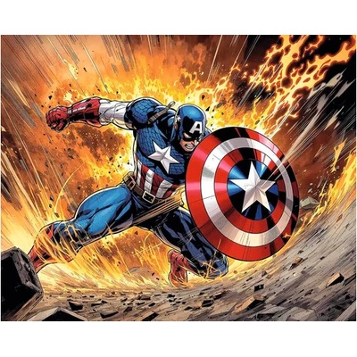 Obraz Decopanel Captain America "ART-CPT" 70x50cm
