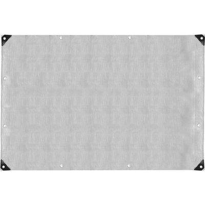 Springros krycí plachta s oky 3 x 5 m extra silná 210g PE, šedá PROTECT GA2146-XG
