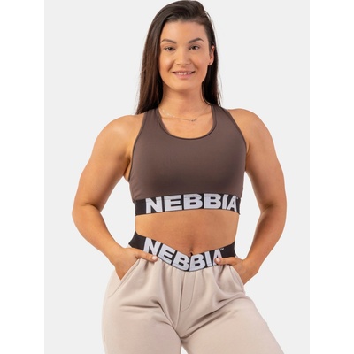Nebbia Strih Cross Back 410 hnedá