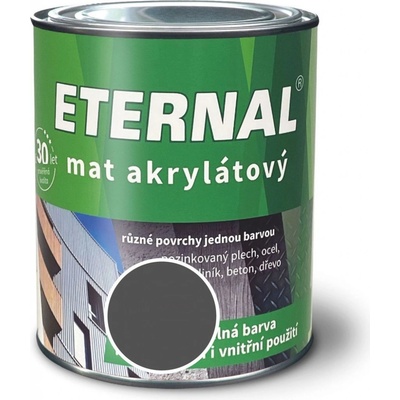 Eternal mat akrylátový 0,7 kg antracit