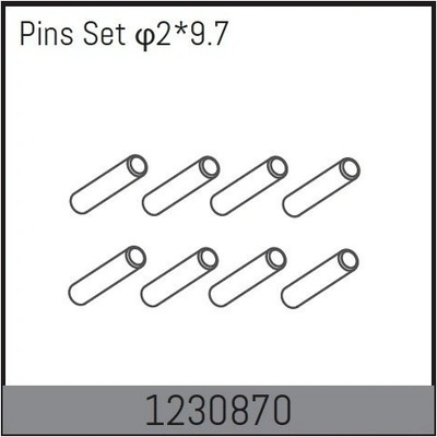 Absima 1230870 2*9.7 Pin Set 10
