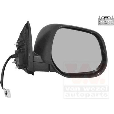 Vonkajżie spätné zrkadlo VAN WEZEL 0990808