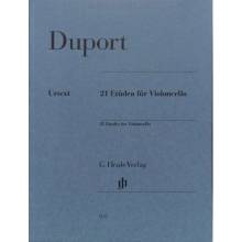 21 etud pre violončelo od ean-Louis Duport