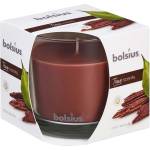 Bolsius Bolsius Polska Sprzedaż sp. z o. o. Ароматна свещ Bolsius Aromatic 2.0 в стъкло, 95x95 мм, дърво Уд