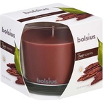 Bolsius Bolsius Polska Sprzedaż sp. z o. o. Ароматна свещ Bolsius Aromatic 2.0 в стъкло, 95x95 мм, дърво Уд
