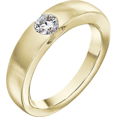 Tiami prsten ze žlutého zlata s diamantem Levitation RLEY20001