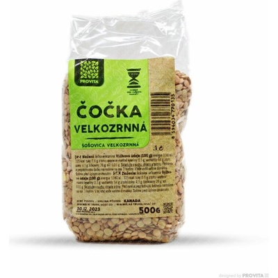 Provita Veľkozrnná šošovica 0,5 kg