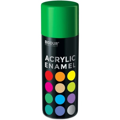 Biodur Akrylový email ve spreji - mátová zelená 400 ml/RAL 6029