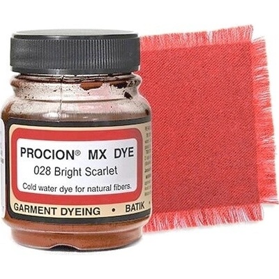 Jacquard Procion MX barva na bavlnu odstín 028 šarlatová