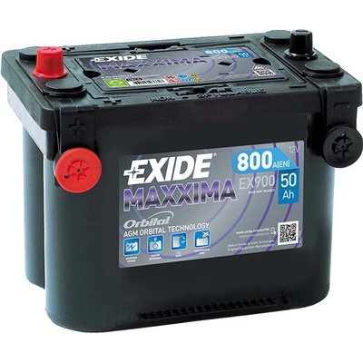 Exide Maxxima 12V 50Ah 800A EX900