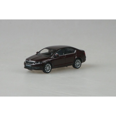 Abrex škoda Octavia III 2012 Rosso Brunello Metalíza 1:43