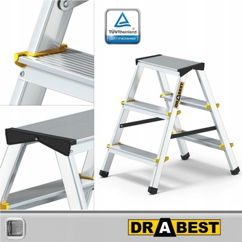 Drabest schůdky DR150ALDD-3